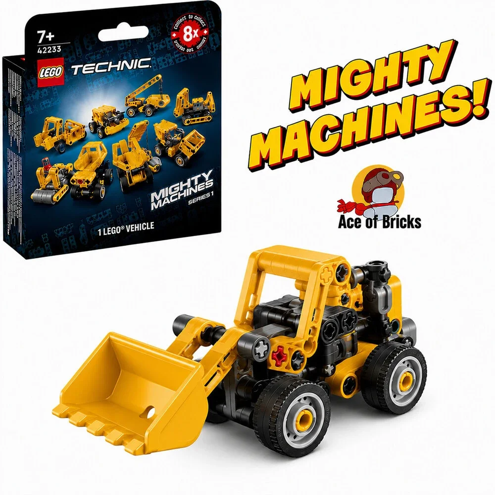 LEGO 42233 TECHNIC Mighty Machines Series 1 - Wheel Loader